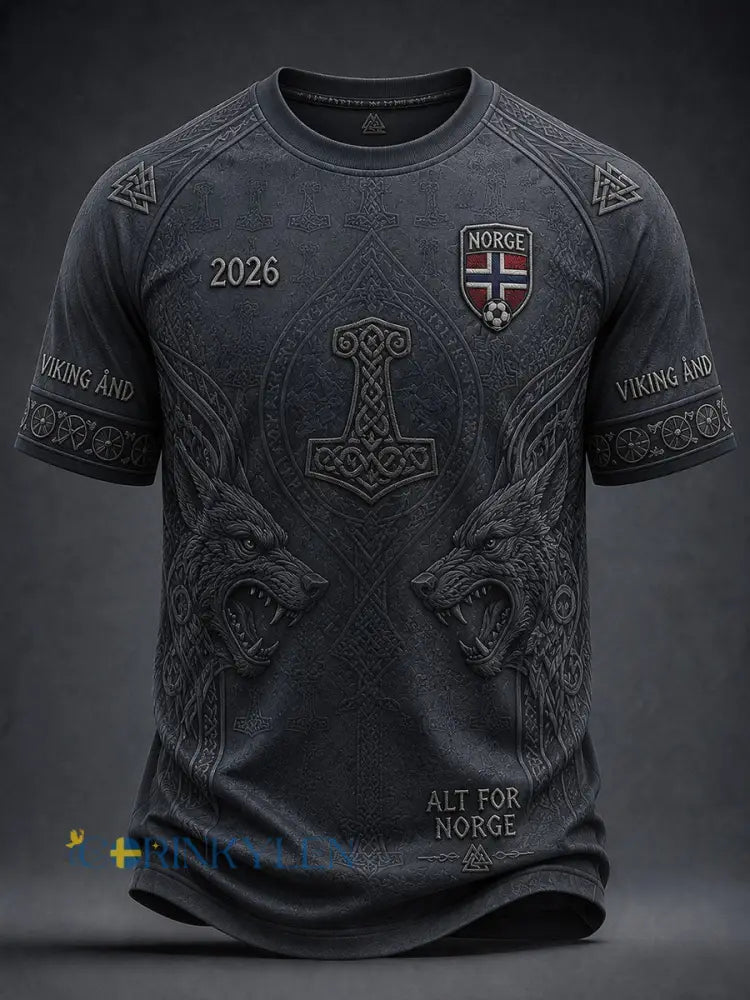 Herrarnas Norge-fotbollströjor - som bild / S