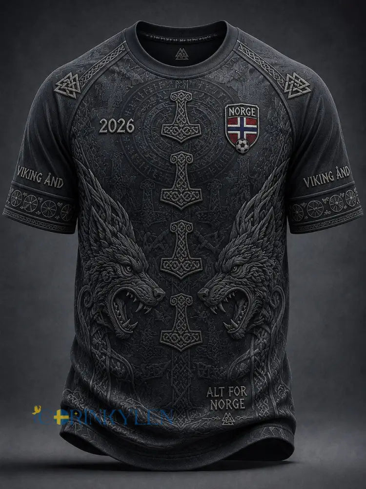 Herrarnas Norge-fotbollströjor - som bild / S