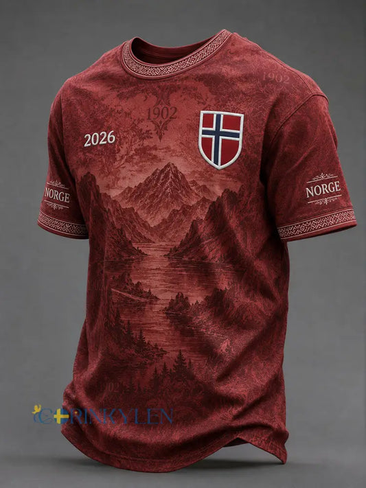 Herrarnas norska fotbollströjor - som bild / S
