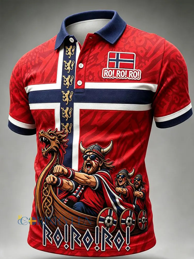 Herrarnas Ro! Ro! Ro! Skjorta - röd / S
