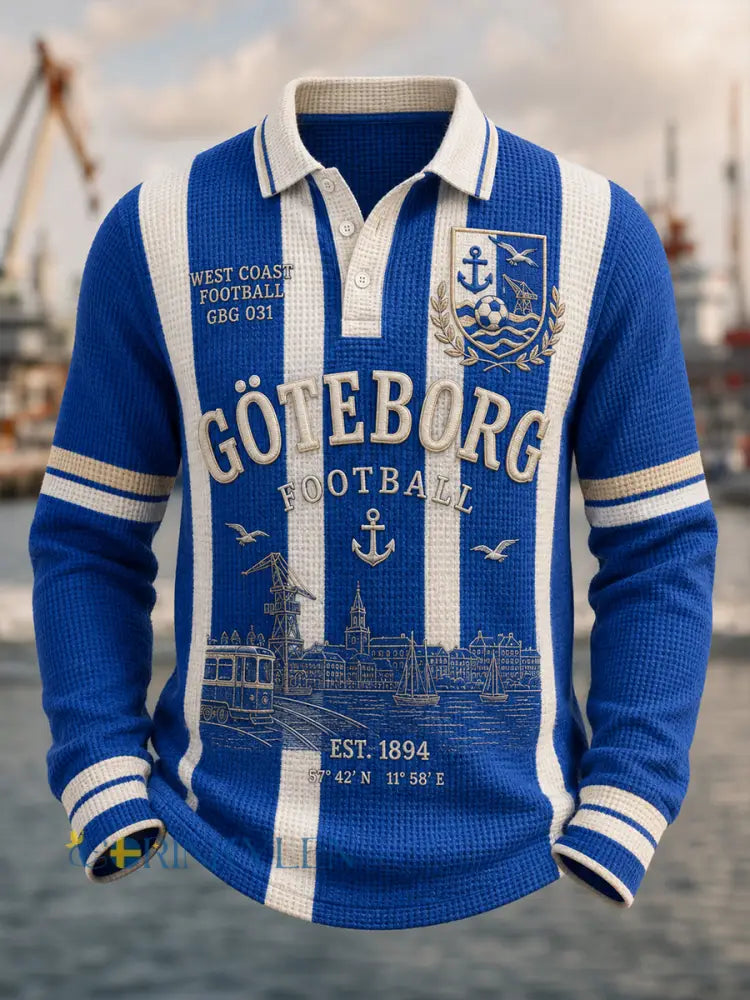 Herrarnas Svenska Fotboll IFK Göteborg Entusiaster Långärmad Tröja - A / S
