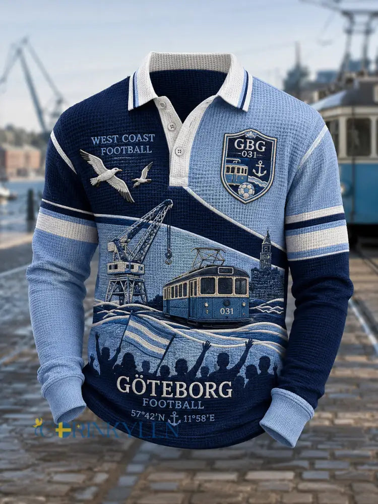 Herrarnas Svenska Fotboll IFK Göteborg Entusiaster Långärmad Tröja - A / S