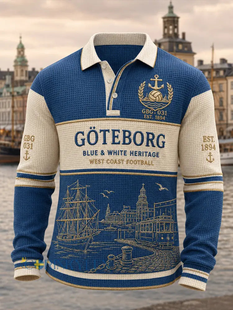 Herrarnas Svenska Fotboll IFK Göteborg Entusiaster Långärmad Tröja - A / S