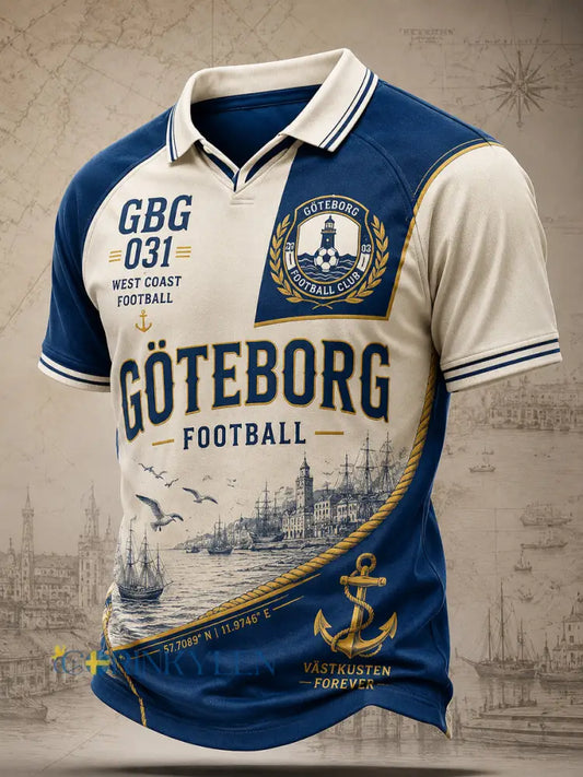 Herrarnas svenska fotbollsklubb IFK Göteborg Lovers kortärmad tröja - A / S