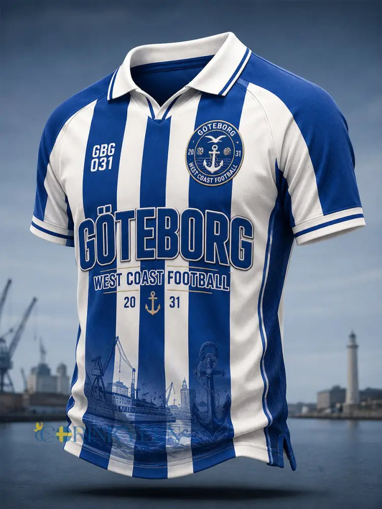 Herrarnas svenska fotbollsklubb IFK Göteborg Lovers kortärmad tröja - A / S