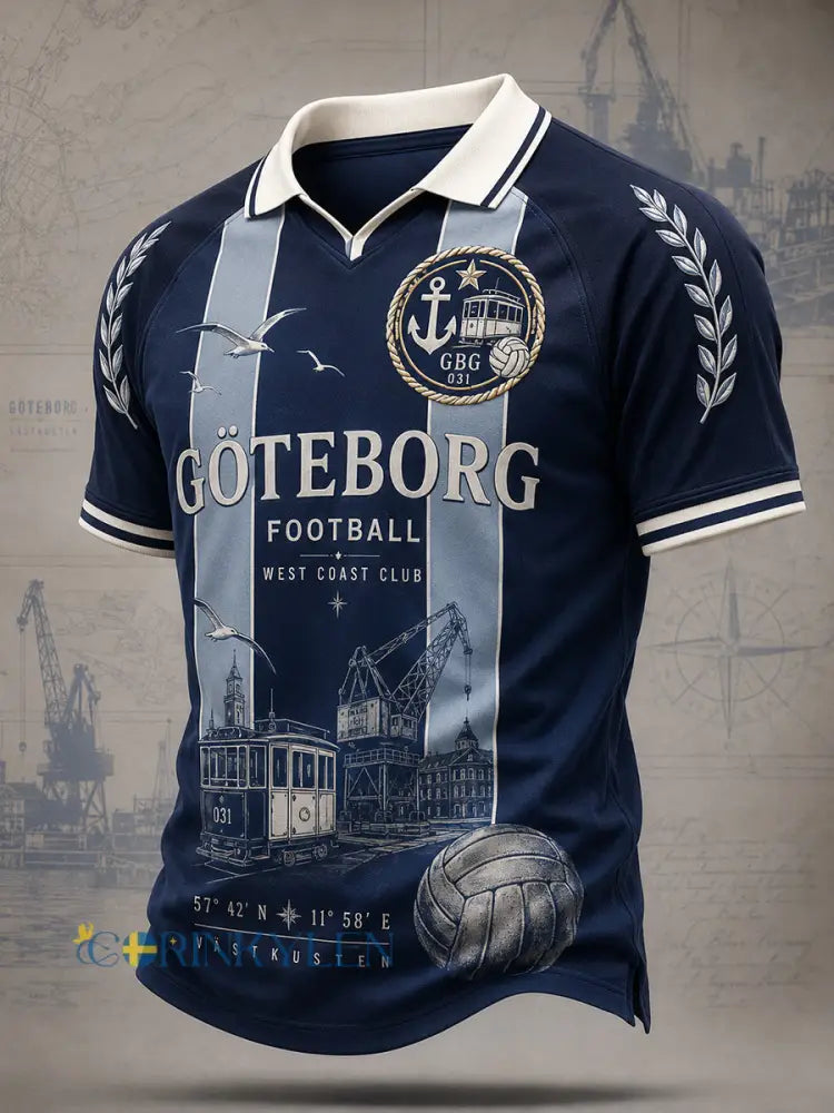 Herrarnas svenska fotbollsklubb IFK Göteborg Lovers kortärmad tröja - A / S