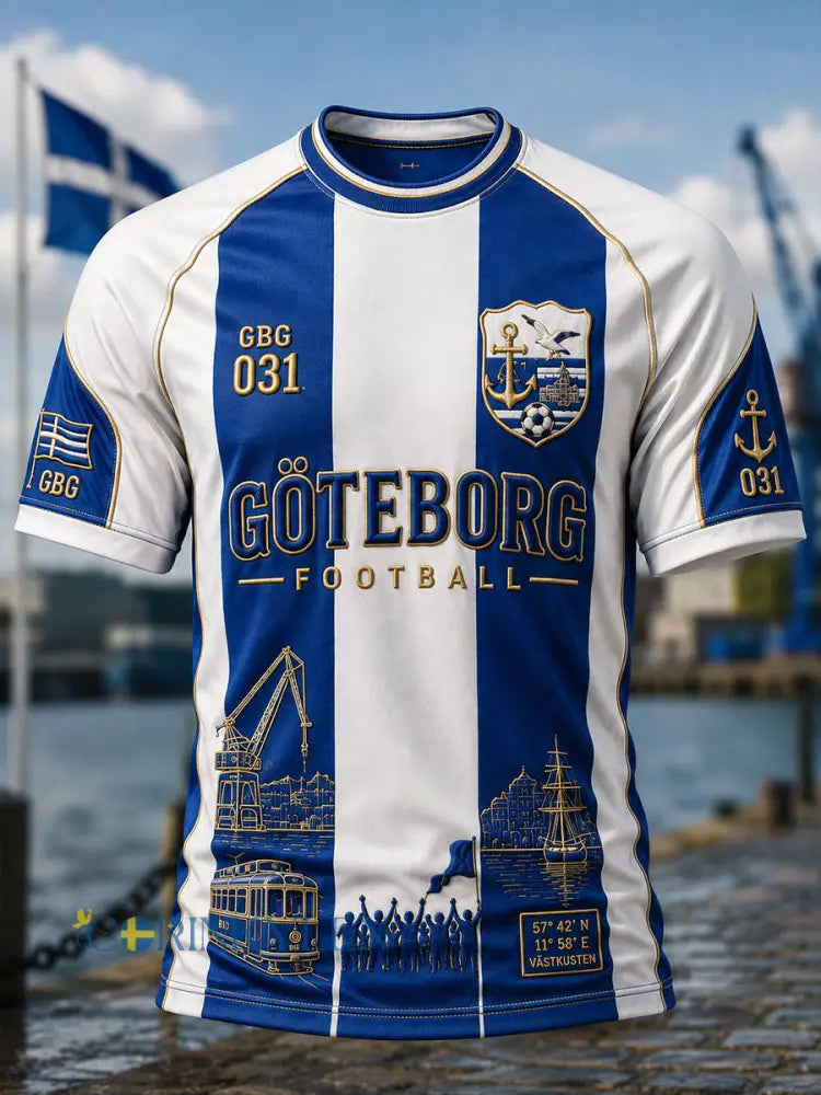 Herrarnas svenska fotbollströja IFK Göteborg Lovers med korta ärmar - A / S