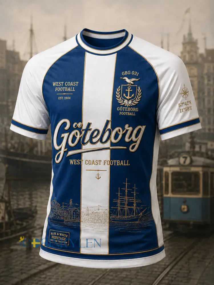 Herrarnas svenska fotbollströja IFK Göteborg Lovers med korta ärmar - A / S