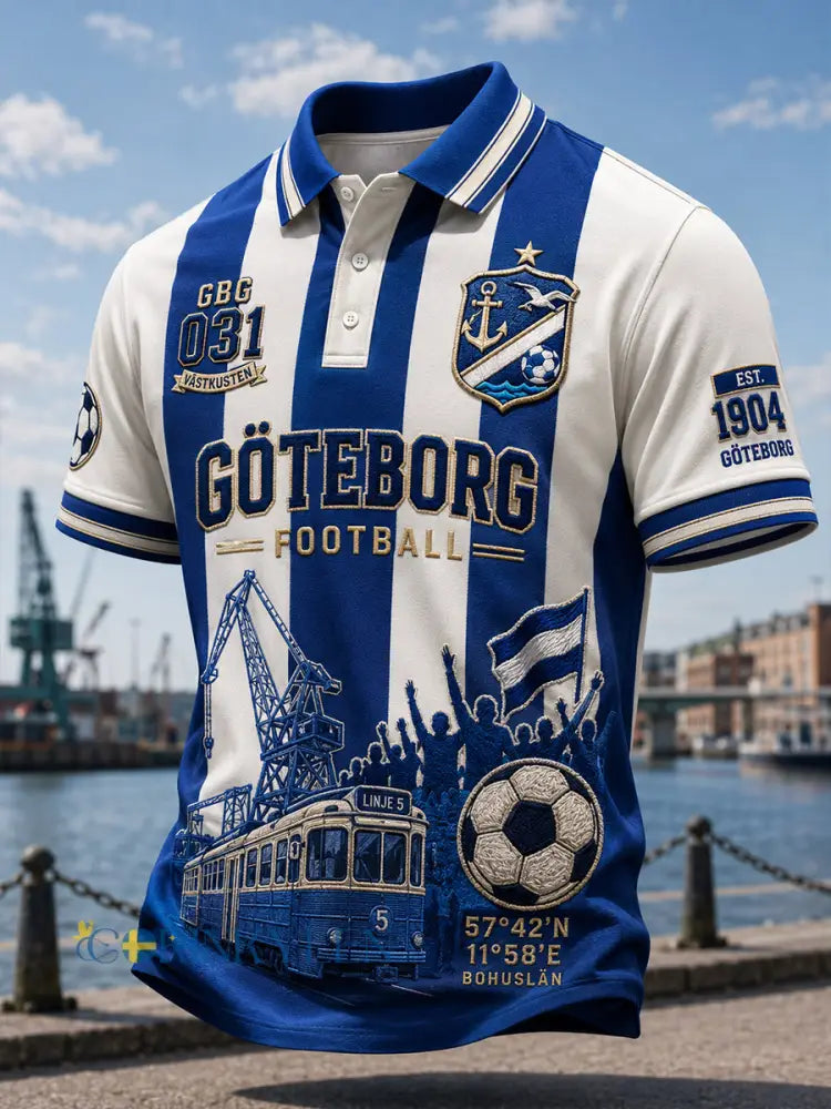 Herrarnas svenska fotbollströja IFK Göteborg Lovers med korta ärmar - A / S