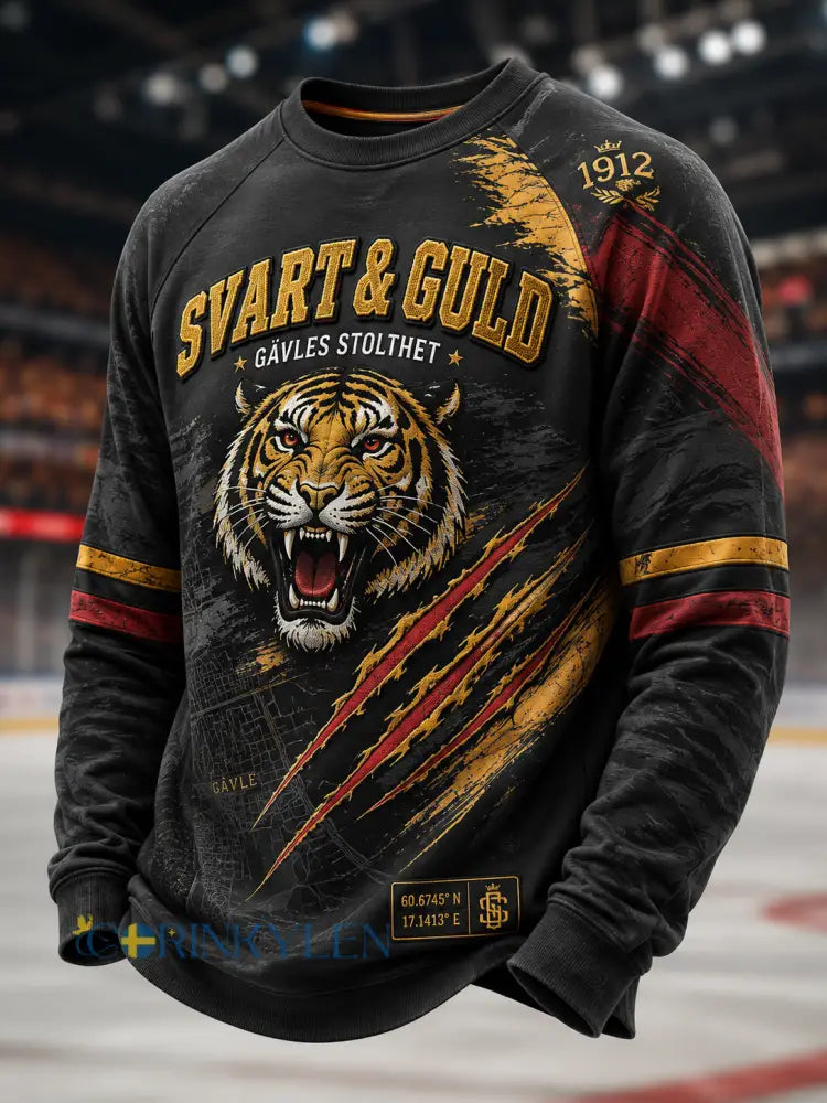 Herrarnas svenska ishockeylag Brynäs IF-linne med lång ärm - A / S