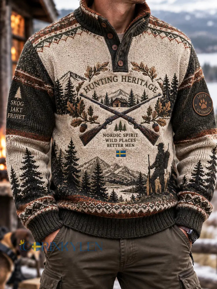 Herrarnas Svenska Jägarföreningspullover - som bild / S