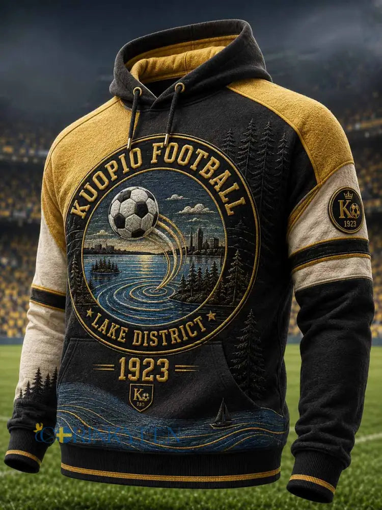 Herrlagets fotbollströja från KuPS med minnesmönster - som bild / S
