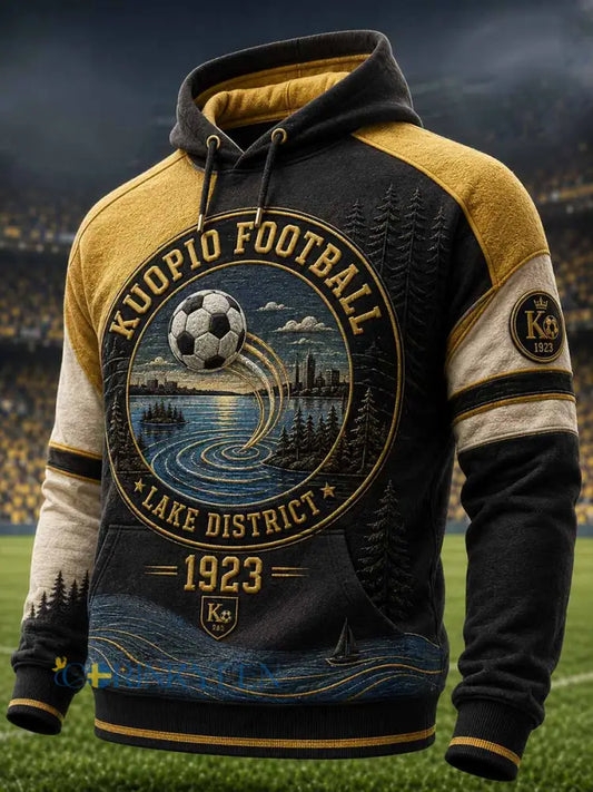Herrlagets fotbollströja från KuPS med minnesmönster - som bild / S