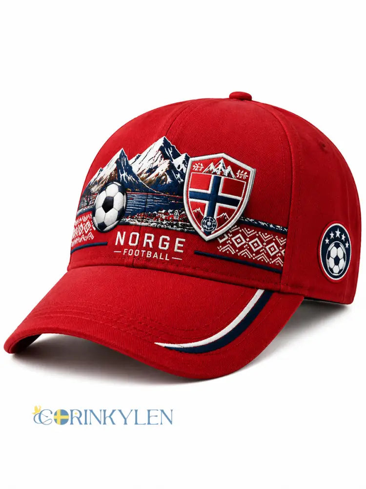 Herrlig mössa med vikinga- och fotbollsmotiv - A / ONE