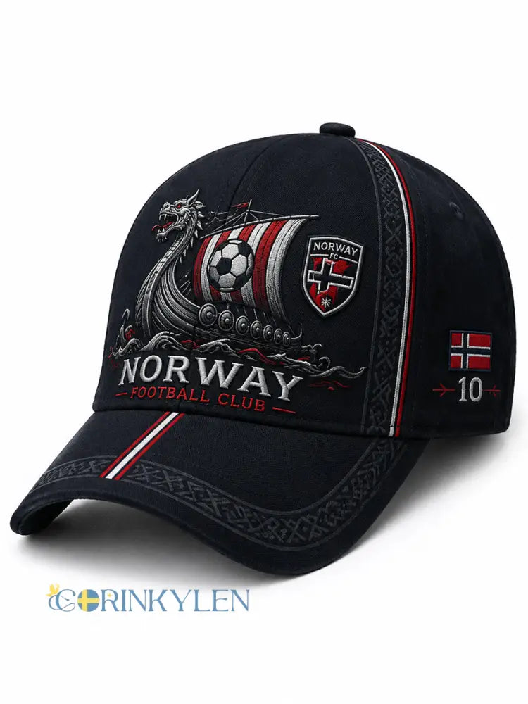 Herrlig mössa med vikinga- och fotbollsmotiv - A / ONE
