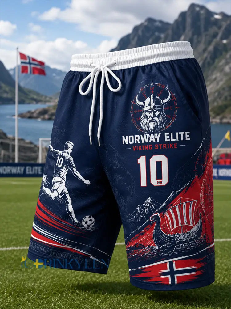 Herrliga sportbyxor med vikinga- och fotbollsmotiv - A / S