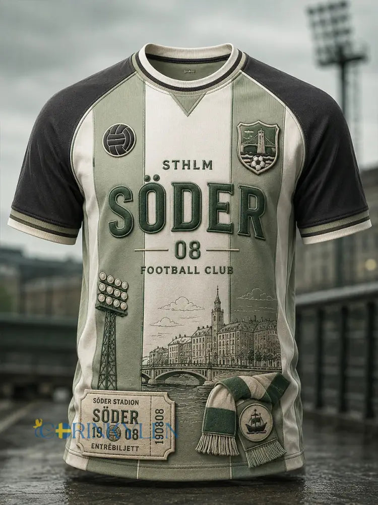Herrtröja i svensk fotboll – favorit för Hammarby-supportrar kortärmad t-shirt - A / S