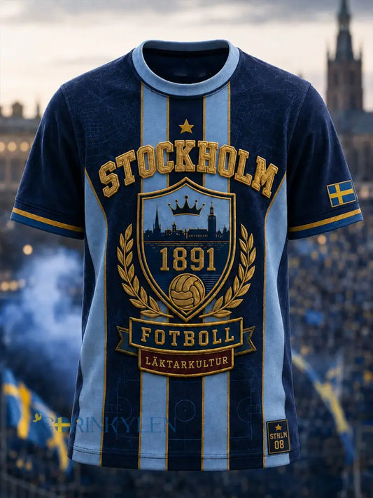 Herrtröja med korta ärmarna från Djurgårdens IF Sverige - A / S