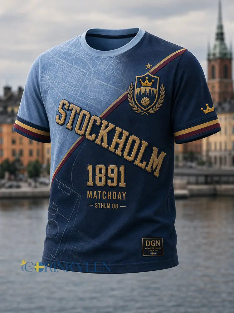 Herrtröja med korta ärmarna från Djurgårdens IF Sverige - A / S
