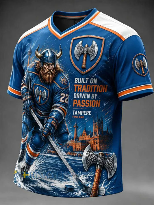 Herrtröja med minnestema från ishockeylaget Tappara - som bild / S