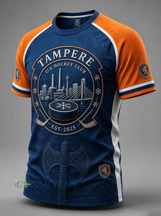 Herrtröja med minnestema från ishockeylaget Tappara - som bild / S