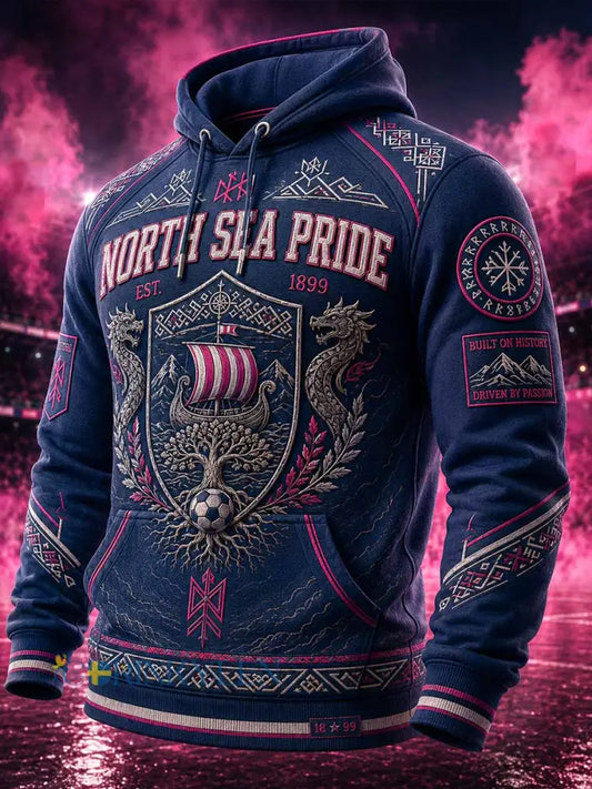 Herrtröja med vikinglogga från Viking FK - som bild / S