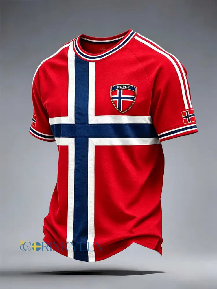 Herrtröja Norge - som bild / S