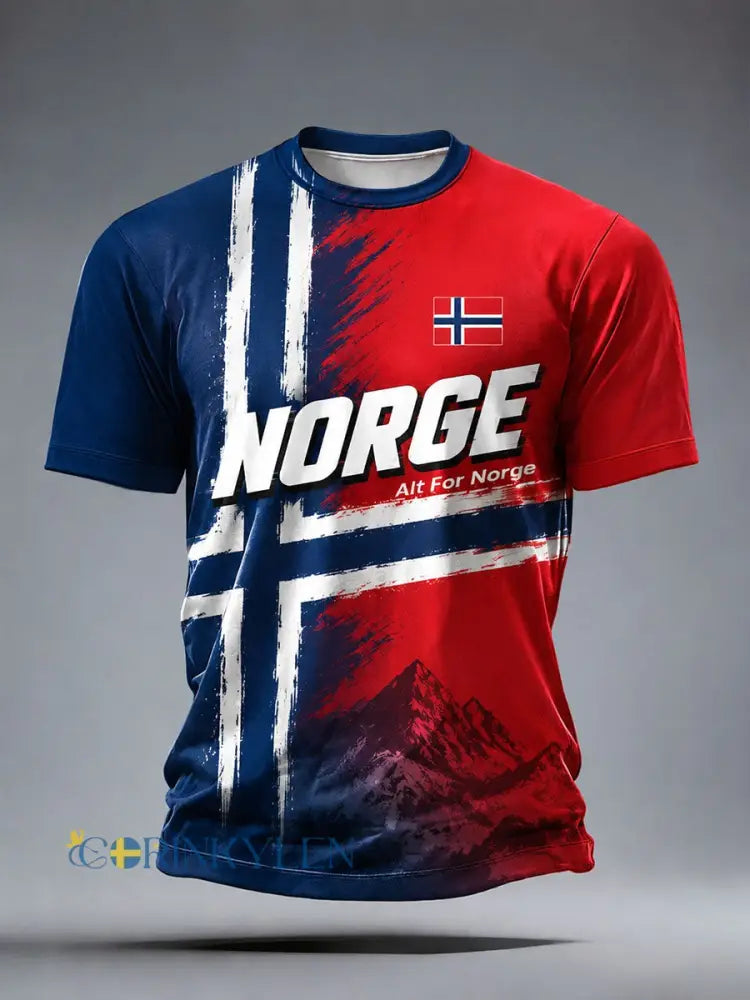 Herrtröja Norge - som bild / S