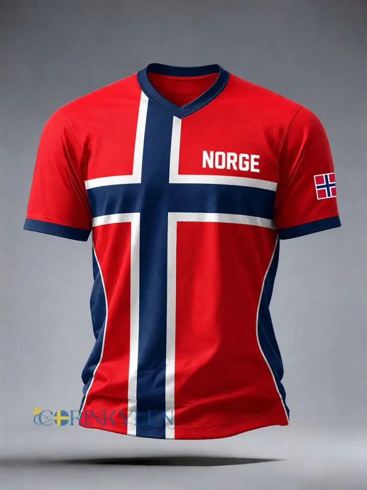 Herrtröja Norge - som bild / S