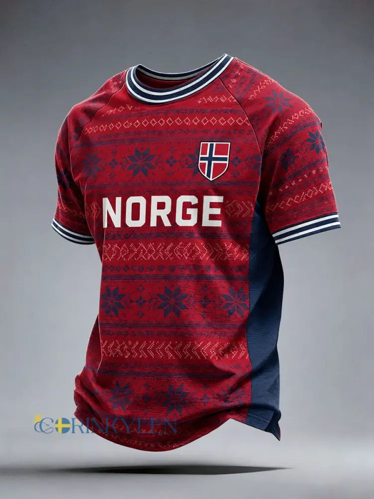 Herrtröja Norge - som bild / S