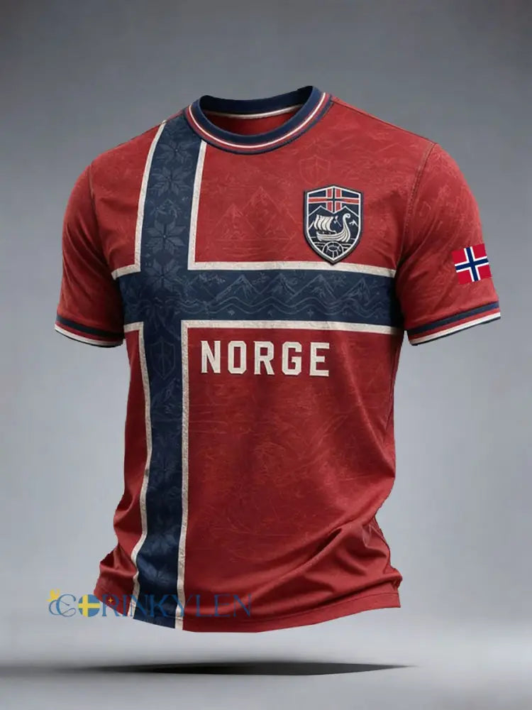 Herrtröja Norge - som bild / S