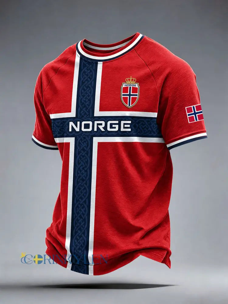 Herrtröja Norge - som bild / S