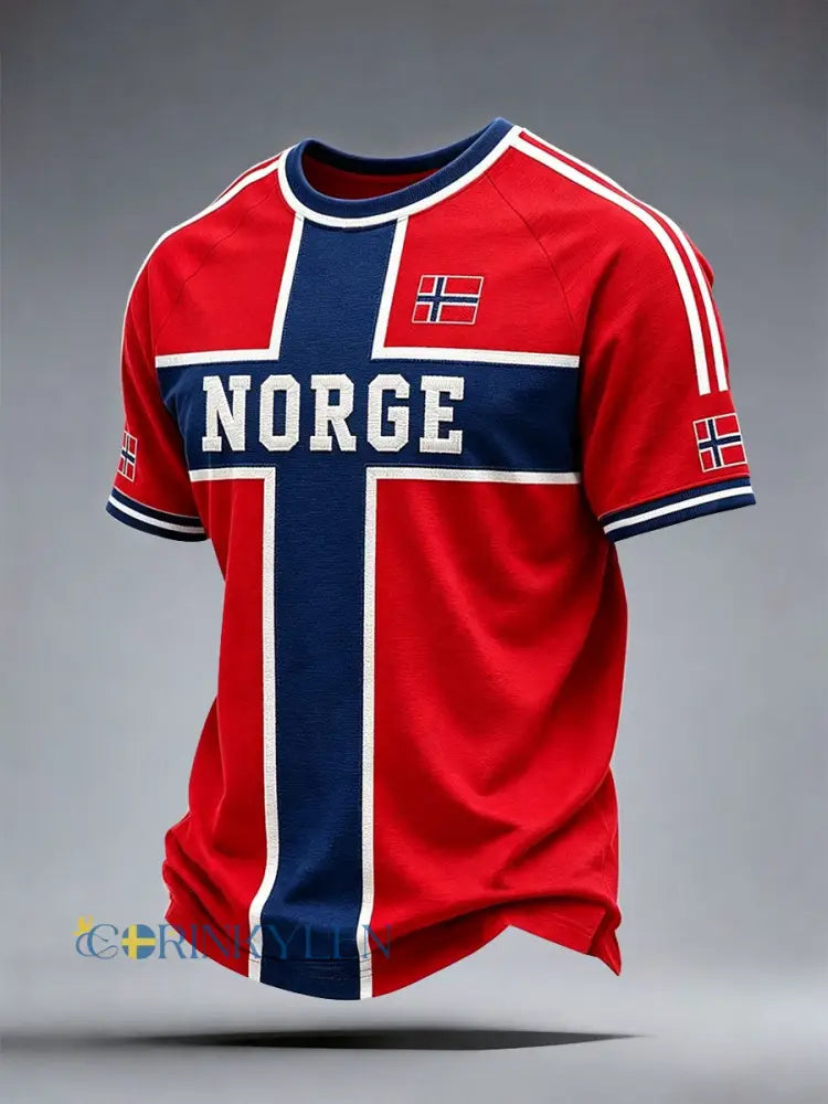 Herrtröja Norge - som bild / S