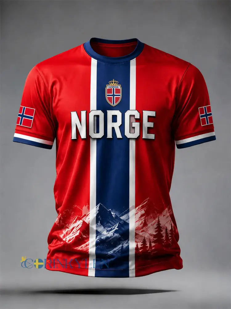 Herrtröja Norge - som bild / S
