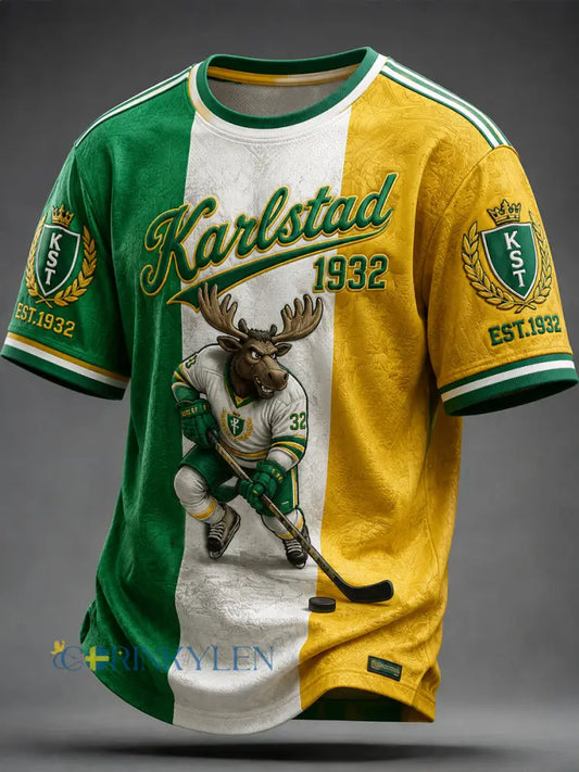 Karlstad 1932 Vintage Hockey T-shirts - som bild / S