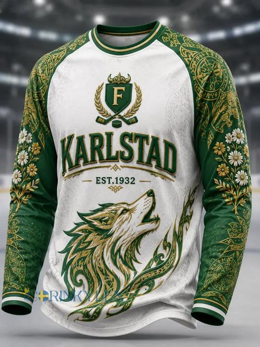 Karlstad Green Dynasty Hockey-T-shirts - som bild / S