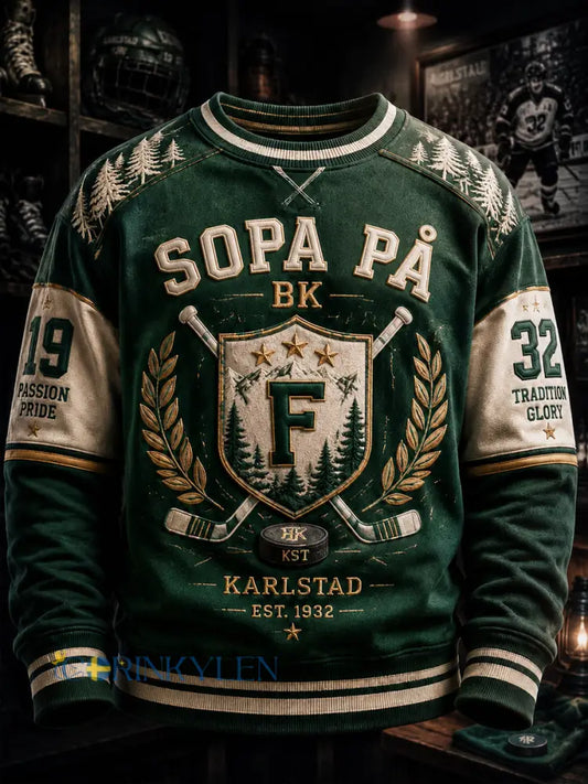 Karlstad Green Dynasty Hockey-tröja - som bild / S