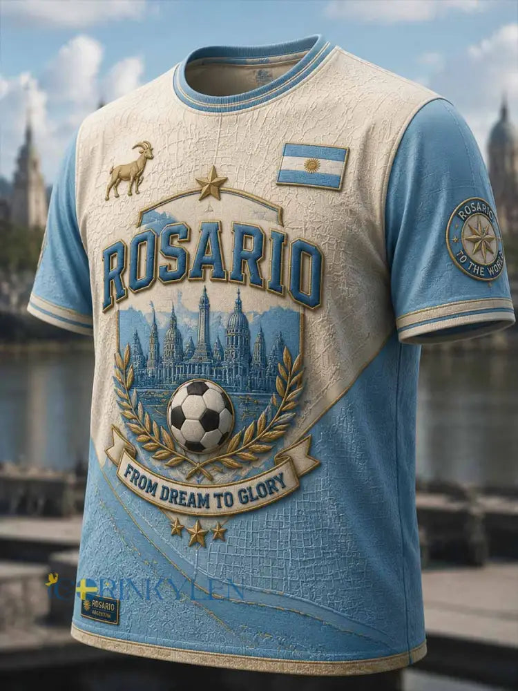 Mäns Argentina minne ’Den GOAT 10’ Grafiskt tryck T-shirt - som bild / S