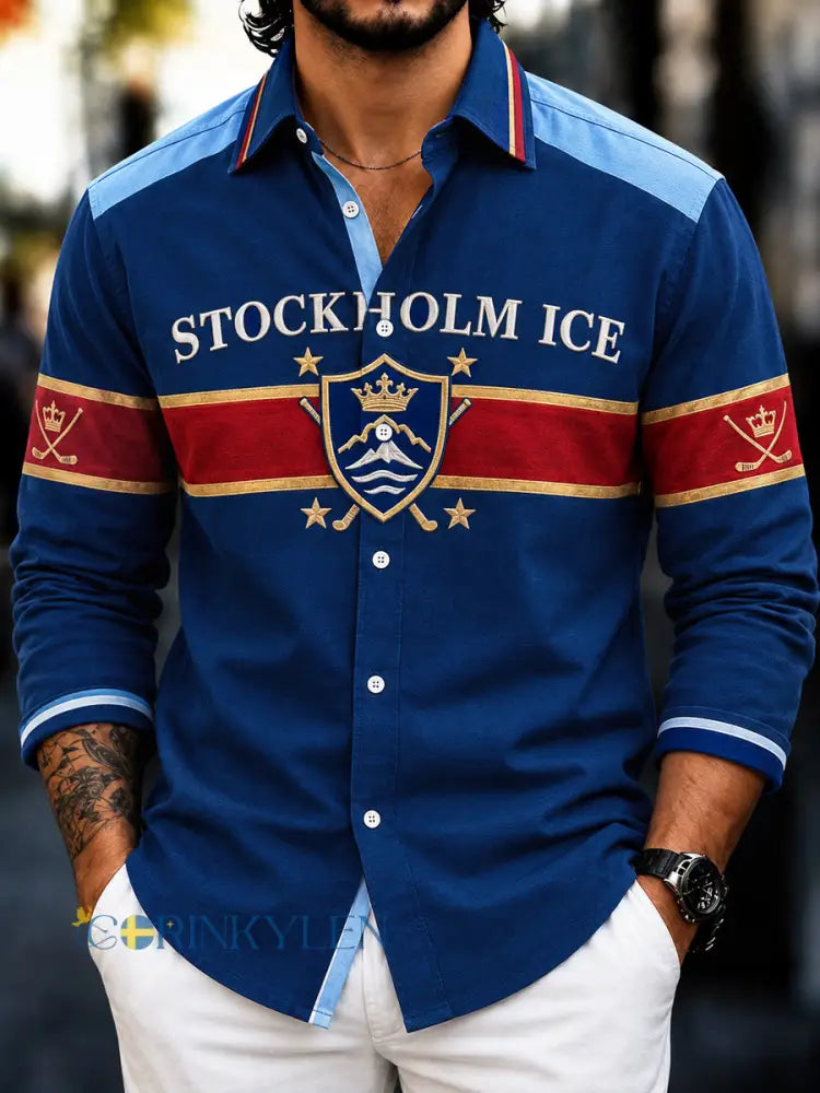 Mäns Djurgården Hockey Classic skjorta - som bild / S