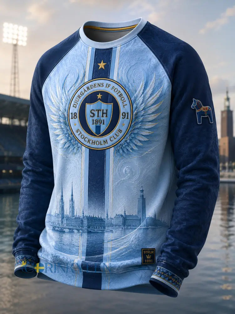 Mäns Djurgårdens IF Lång ärm T-shirt - A / S