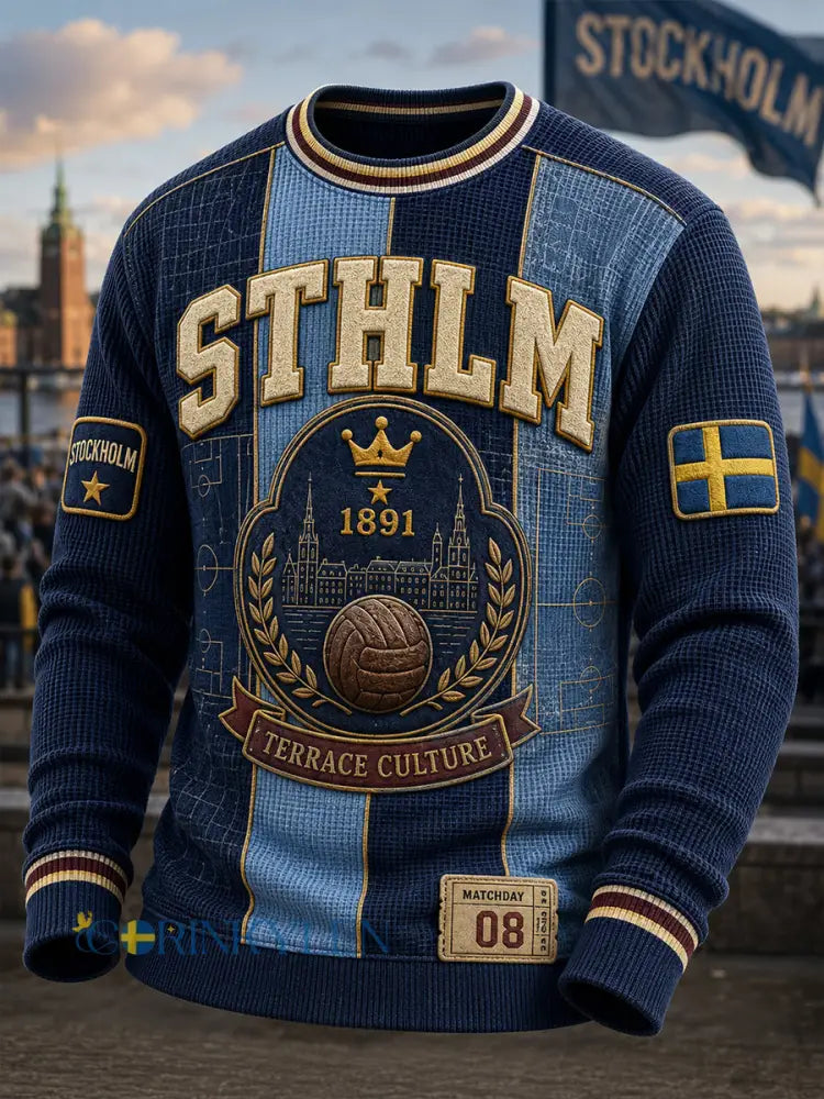 Mäns Djurgårdens Om Sverige Korta ärmar T-shirt - A / S