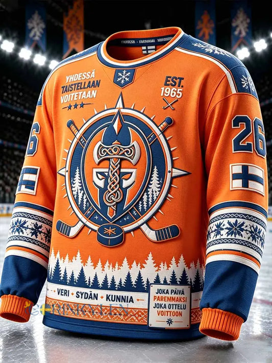 Mäns ishockey 1955 minnesbilder tryckt - som bild / S