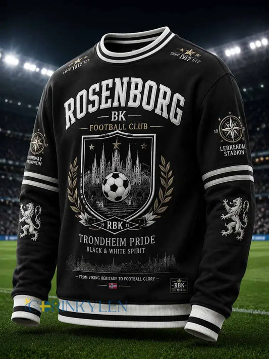 Mäns RBK fotboll lag mönster tryckt tröj - som bild / S