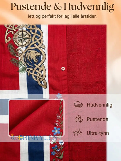 Mäns Retro Asymmetrisk blomster Print Casual Short-Slem skjjorta