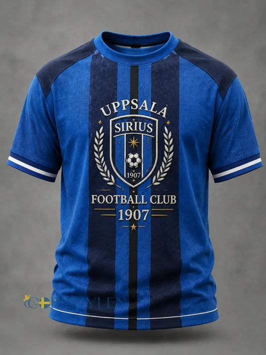 Mäns Sirius 1907 Classic fotboll T-shirt - som bild / S