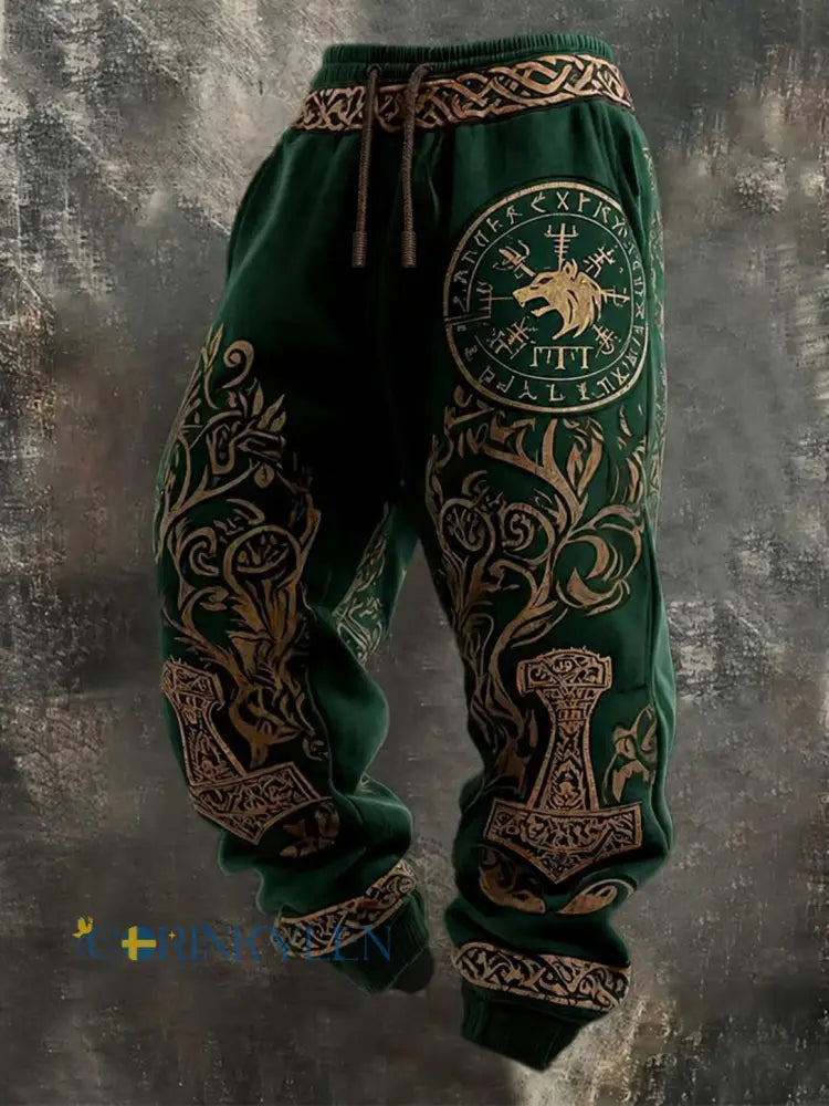 Mansvikingabynor med tryck - som bild / S