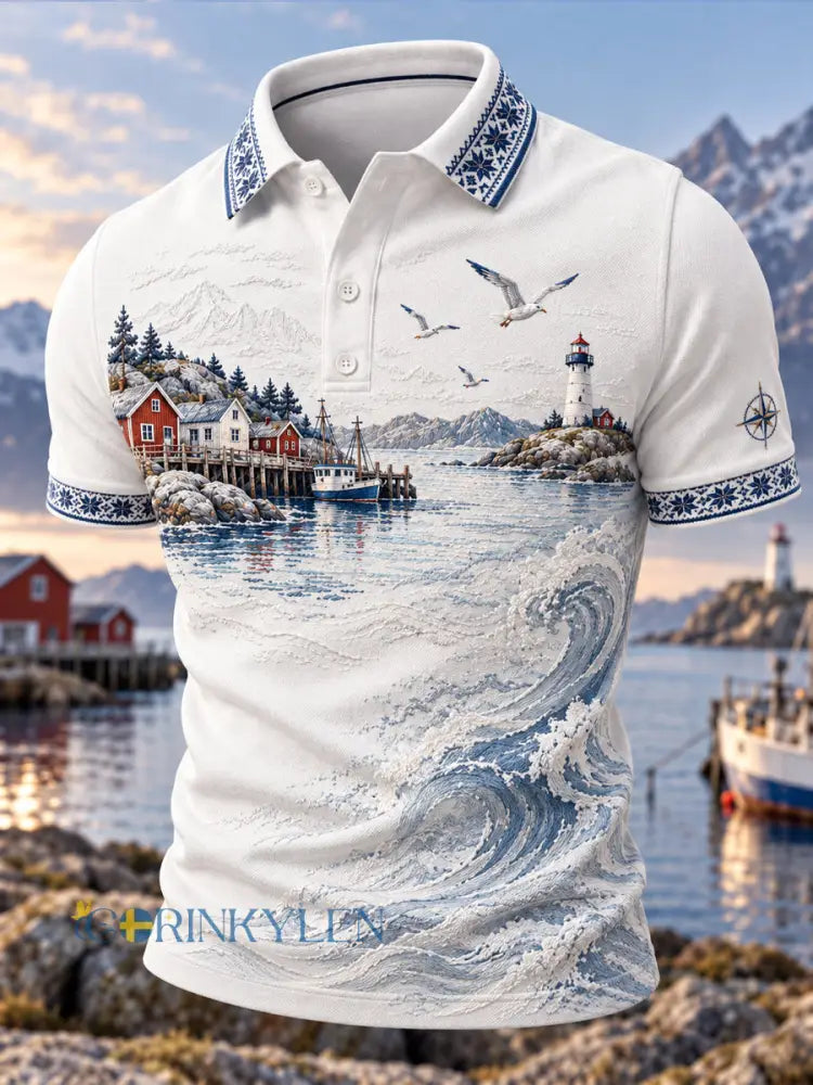 Nordisk kust & Cabin Polo. - som bild / S