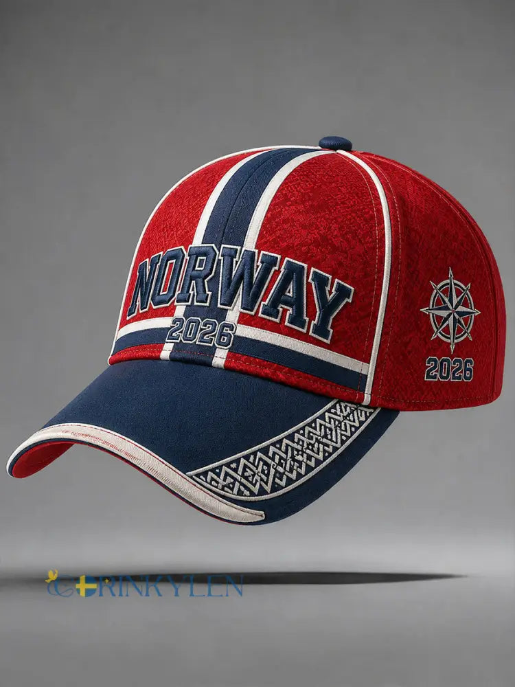 Norge Fotboll Casual Sport-stil Unisex Hatt - som bild / ONE