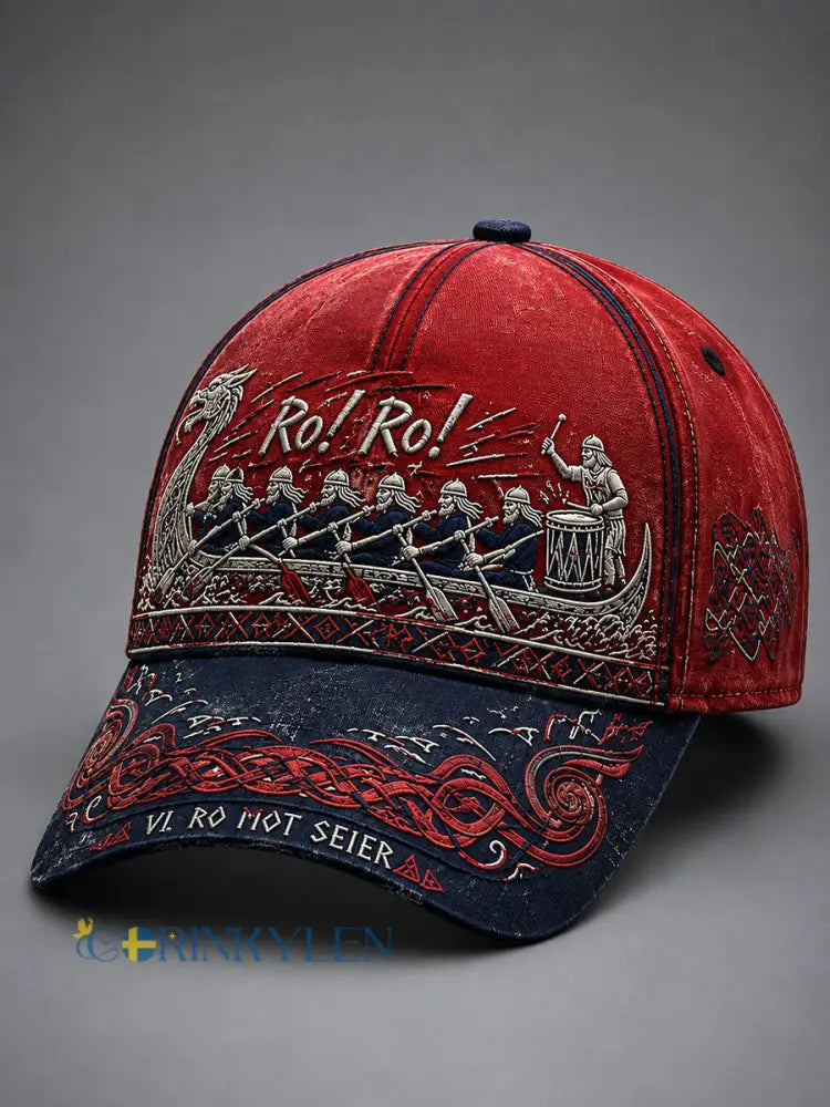 Norska roddhatter unisex - röd / ONE