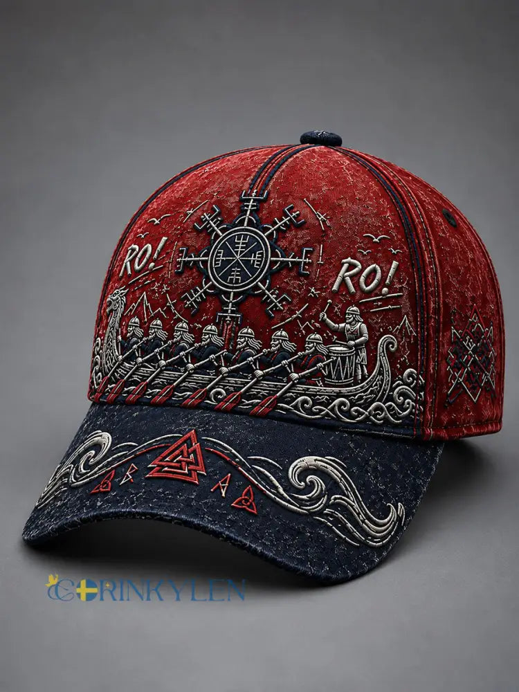 Norska roddhatter unisex - röd / ONE